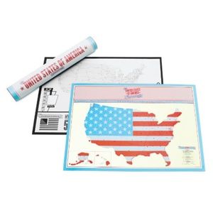 NEW USA Travel Scratch Map